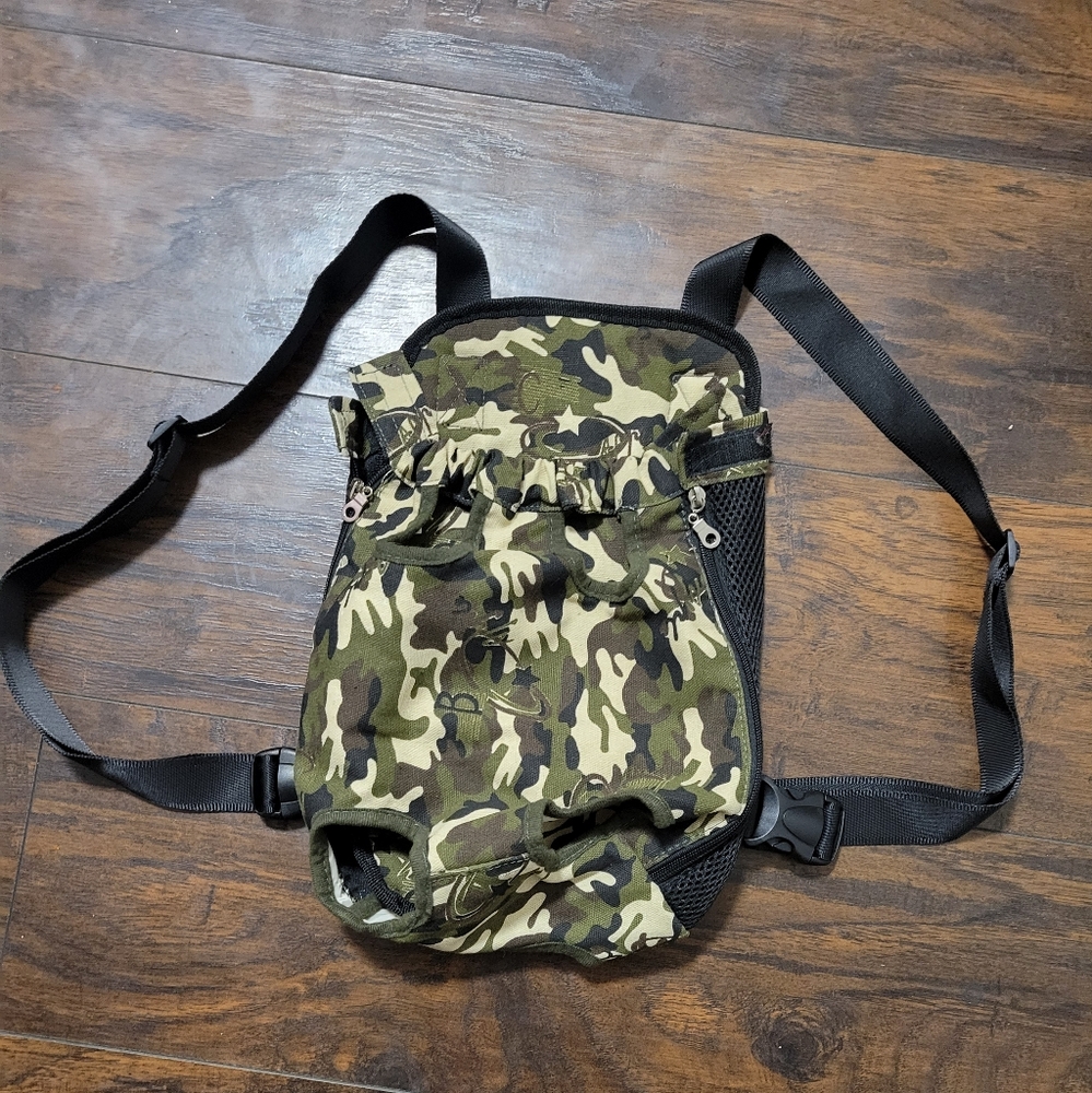Camo Dogg carrier for small dogs
